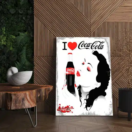 Tablou poster I love Coca Cola 4030 living