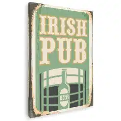 Tablou poster Irish Pub vintage 3973