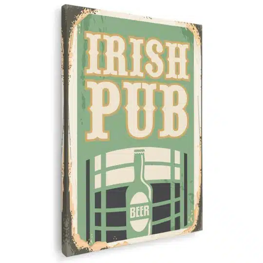 Tablou poster Irish Pub vintage 3973