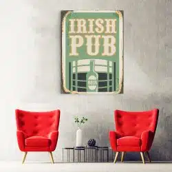 Tablou poster Irish Pub vintage 3973 hol