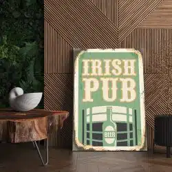 Tablou poster Irish Pub vintage 3973 living