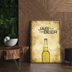 Tablou poster Jab Tak Hai Beer 4139 living