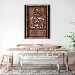 Tablou poster Jack Daniels vintage 4144 bucatarie1