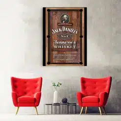 Tablou poster Jack Daniels vintage 4144 hol