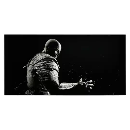 Tablou poster Kratos God of War 3396 front