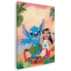 Tablou poster Lilo si Stitch desene animate 4821