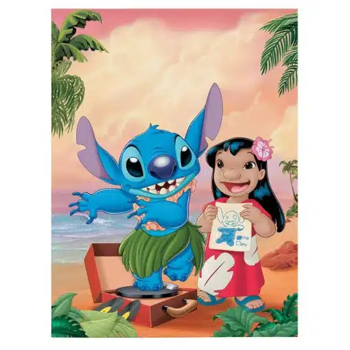 Tablou poster Lilo si Stitch desene animate 4821 front