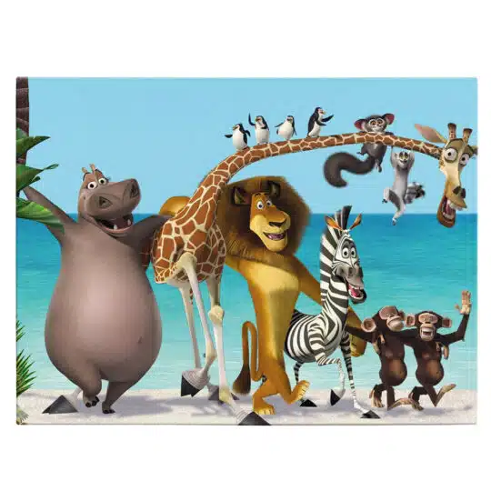 Tablou poster Madagascar desene animate 4903 front