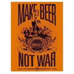 Tablou poster Make Beer Not War 4006 front