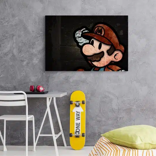 Tablou poster Mario Bros 3630 camera adolescent