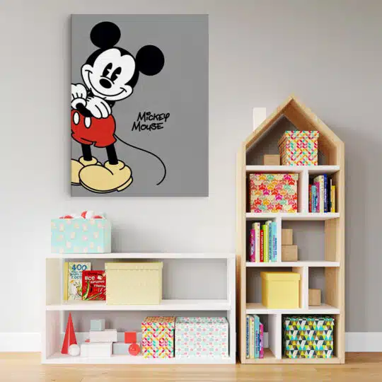 Tablou poster Mickey Mouse desene animate 4936 camera copii