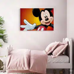 Tablou poster Mickey Mouse desene animate 4940 camera copii mic