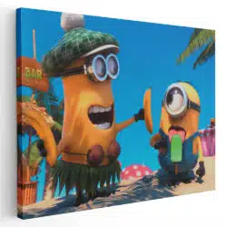 Tablou poster Minionii desene animate 4890