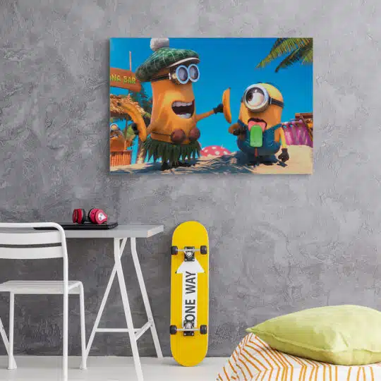 Tablou poster Minionii desene animate 4890 camera adolescent