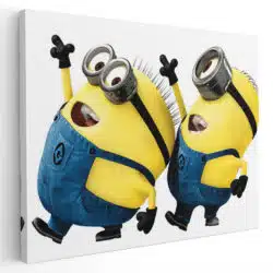 Tablou poster Minionii desene animate 4892