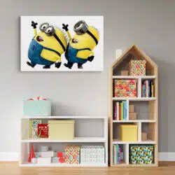 Tablou poster Minionii desene animate 4892 camera copii