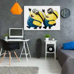 Tablou poster Minionii desene animate 4892 camera tineret