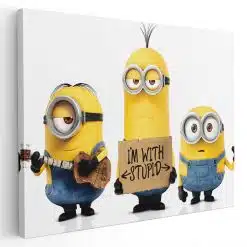 Tablou poster Minionii desene animate 4894