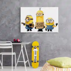 Tablou poster Minionii desene animate 4894 camera adolescent