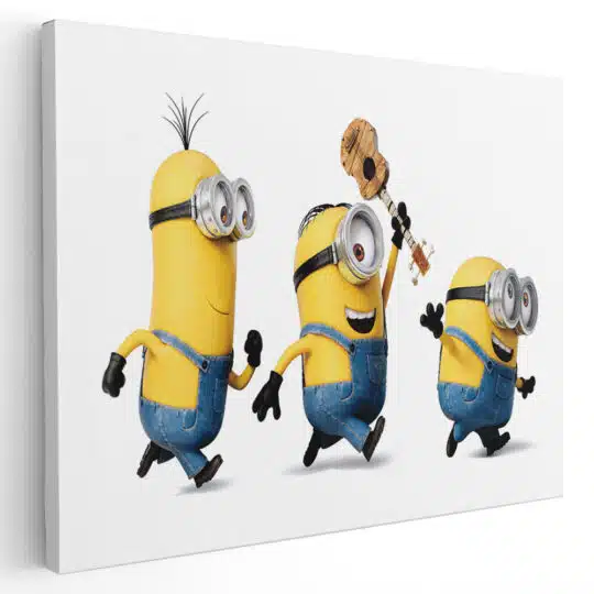 Tablou poster Minionii desene animate 4898