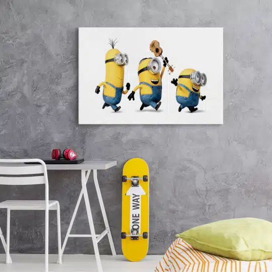 Tablou poster Minionii desene animate 4898 camera adolescent