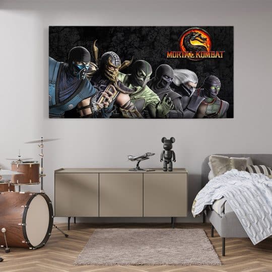 Tablou poster Mortal Kombat 3411 tablou modern adolescent