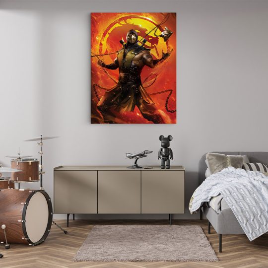 Tablou poster Mortal Kombat 3643 camera moderna adolescent