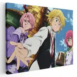 Tablou poster Nanatsu no Taizai anime 5077