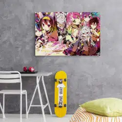 Tablou poster No Game No Life anime 5037 camera adolescent