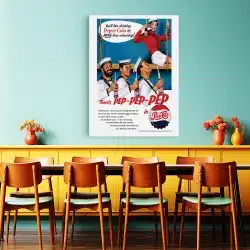 Tablou poster Pepsi Cola vintage 4008 restaurant