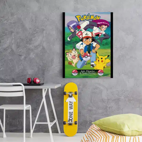 Tablou poster Pokemon anime 5059 camera adolescent