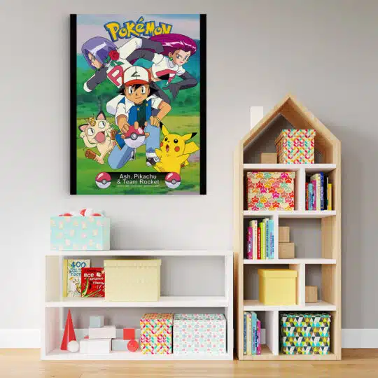 Tablou poster Pokemon anime 5059 camera copii