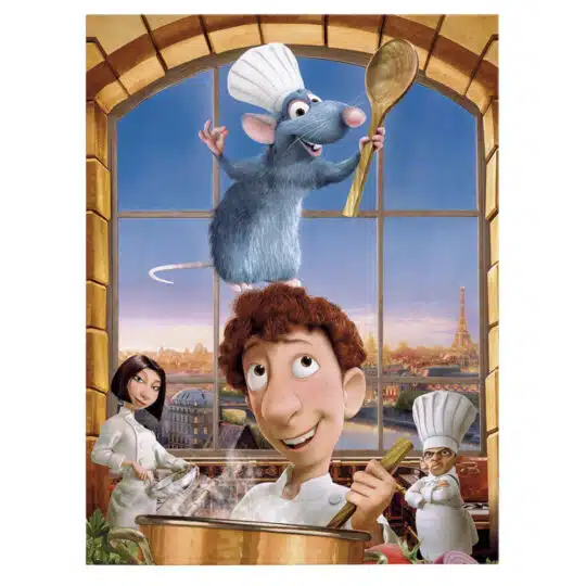 Tablou poster Ratatouille desene animate 4798 front