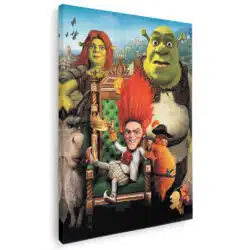 Tablou poster Shrek desene animate 4793