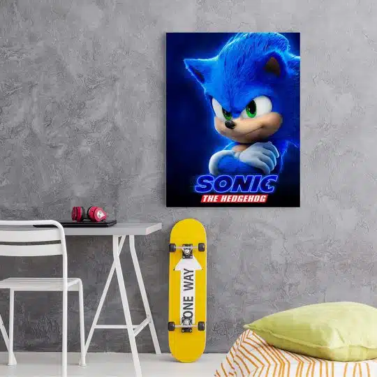 Tablou poster Sonic Ariciul 3649 camera adolescent