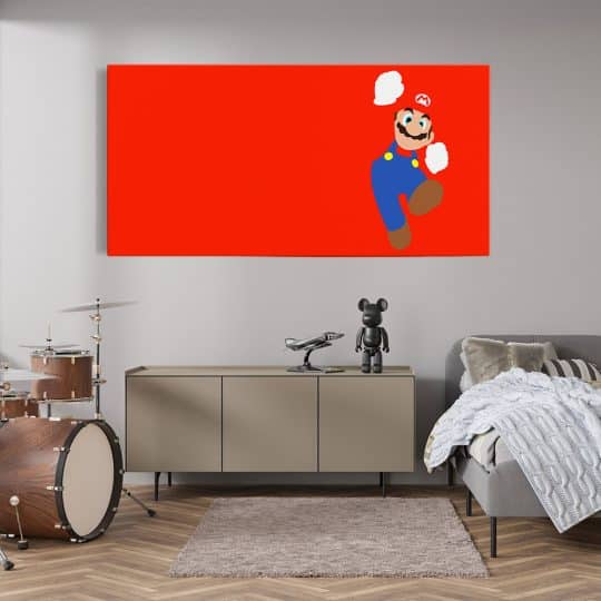 Tablou poster Super Mario Bros 3703 camera moderna adolescent
