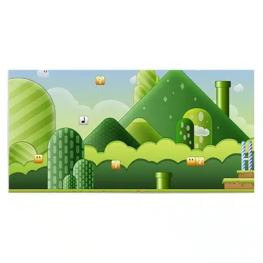 Tablou poster Super Mario Bros 3707 front