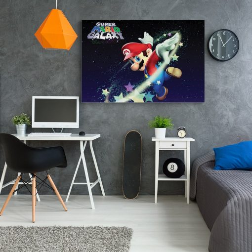 Tablou poster Super Mario Galaxy 3498 camera tineret