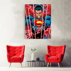 Tablou poster Superman desene animate 4932 hol