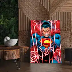 Tablou poster Superman desene animate 4932 living