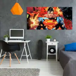 Tablou poster Superman desene animate 4965 camera tineret