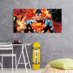 Tablou poster Superman desene animate 4965 camere adolescent