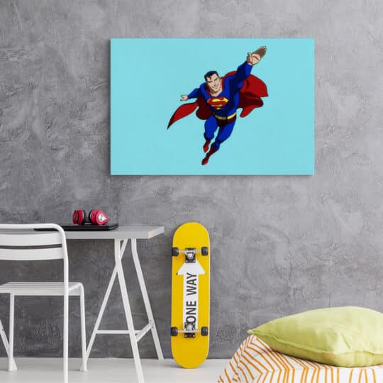 Tablou poster Superman desene animate 4969 camera adolescent