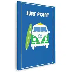 Tablou poster Surf Point vintage 4615