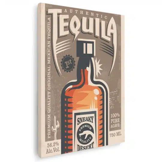 Tablou poster Tequila vintage 4025