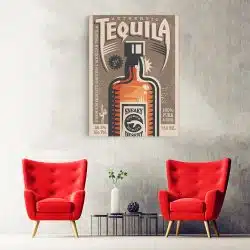 Tablou poster Tequila vintage 4025 hol