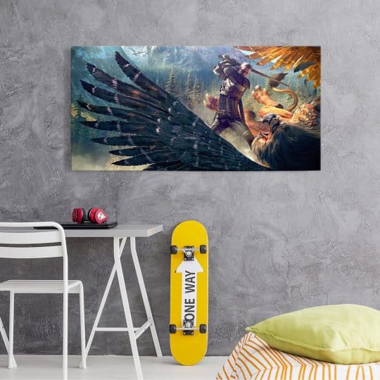 Tablou poster The Witcher 3826 camere adolescent