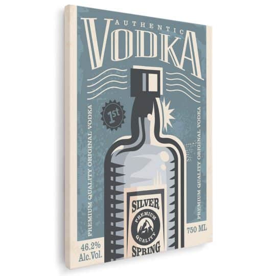 Tablou poster Vodka retro 4026
