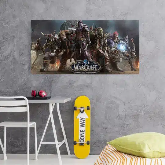 Tablou poster World of Warcraft Battle for Azeroth 3376 tablou camere adolescent