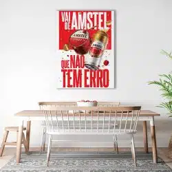 Tablou poster bere Amstel vintage 4028 bucatarie1